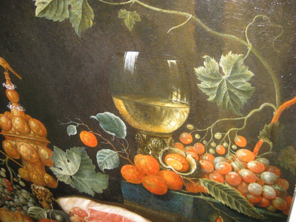 18th Century and Earlier 17th C Still Life By Cornelis De Bryer For Sale
