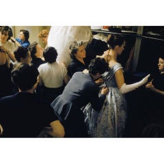 Mark Shaw - Backstage at Pierre Balmain- Paris, 1954 #7