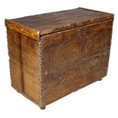19th Century Carved Chest