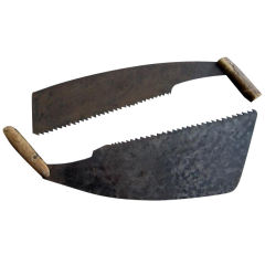 Two 19th Century Large Japanese Saws 9