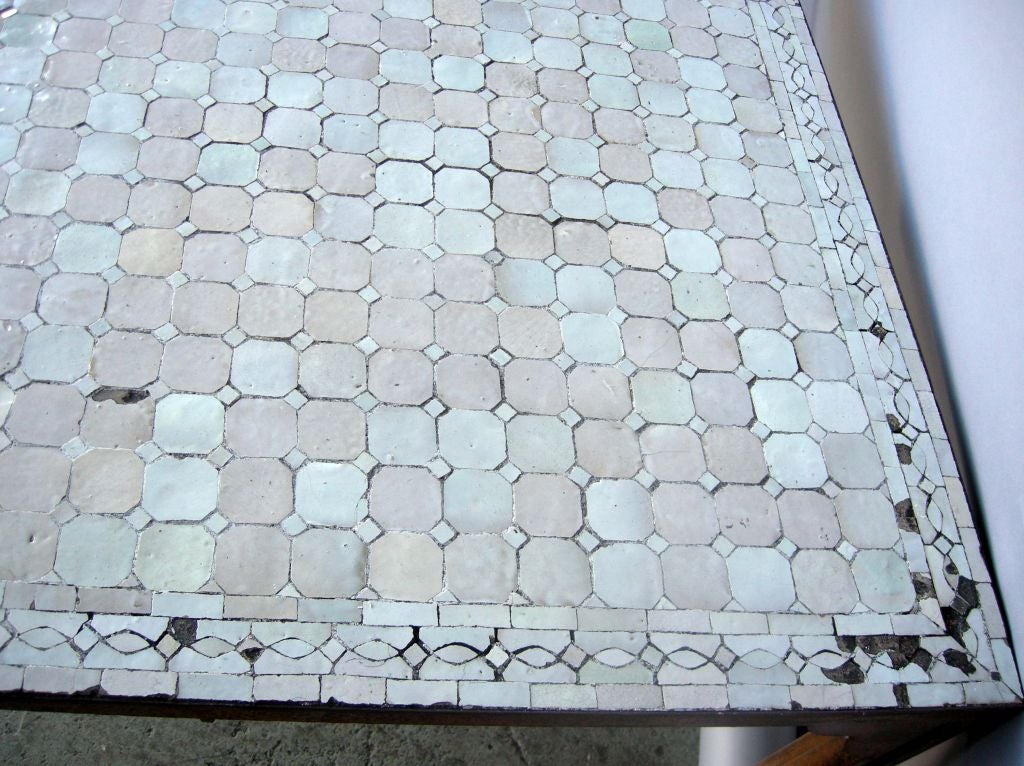 Large Tiled Moroccan Table 3