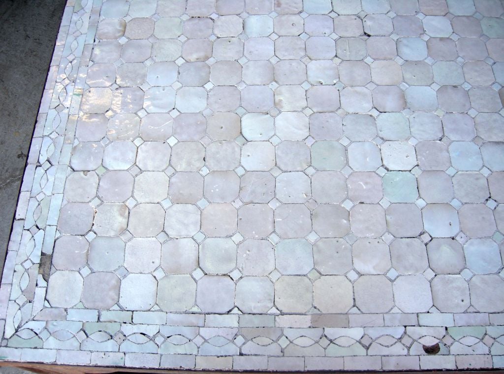 Large Tiled Moroccan Table 5