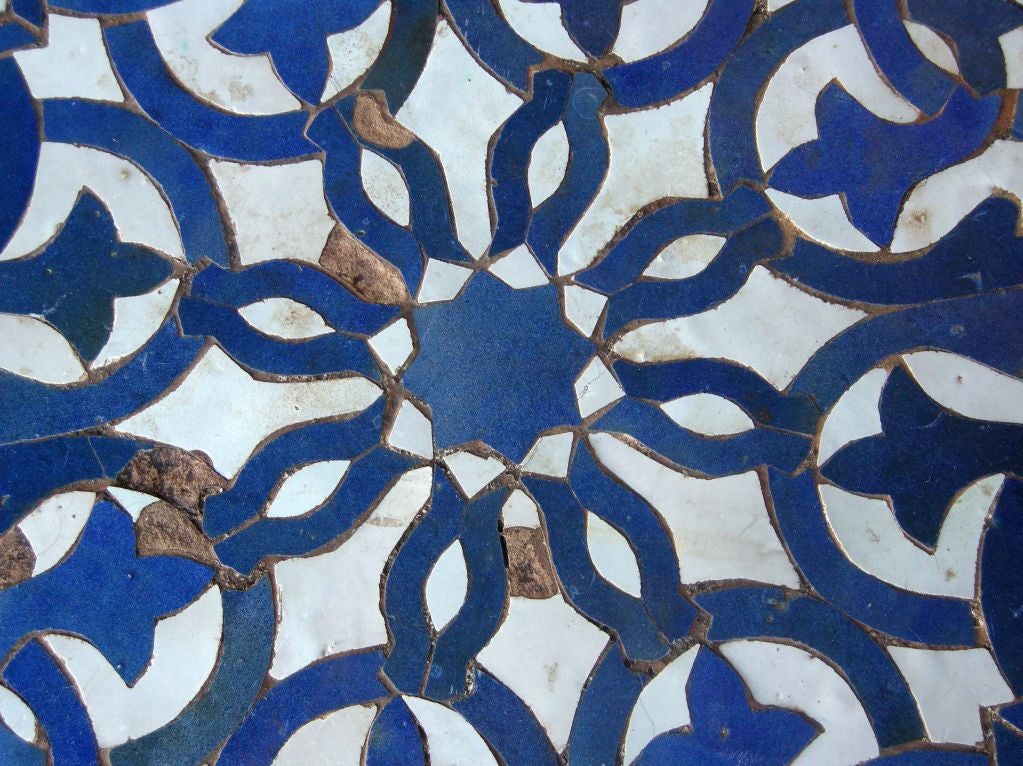 19th Century Spanish Tile Top Table 3
