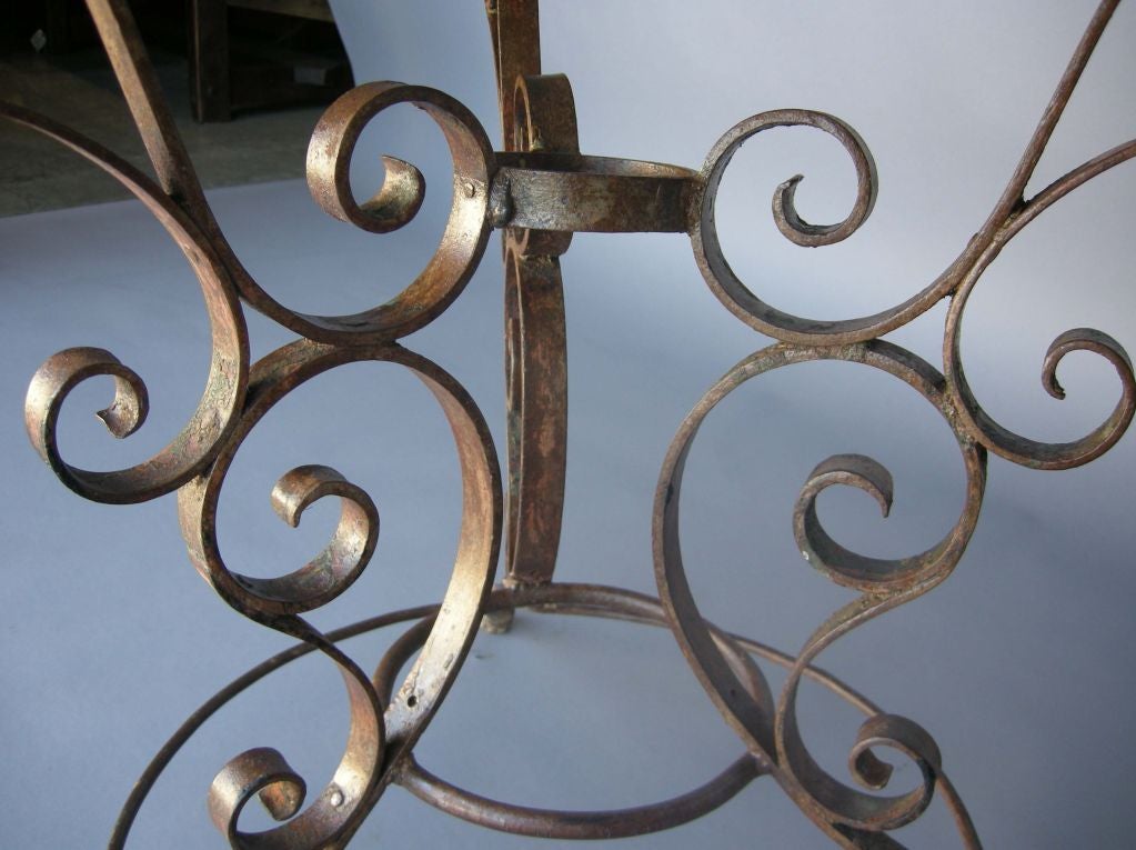 19th Century Spanish Tile Top Table 5