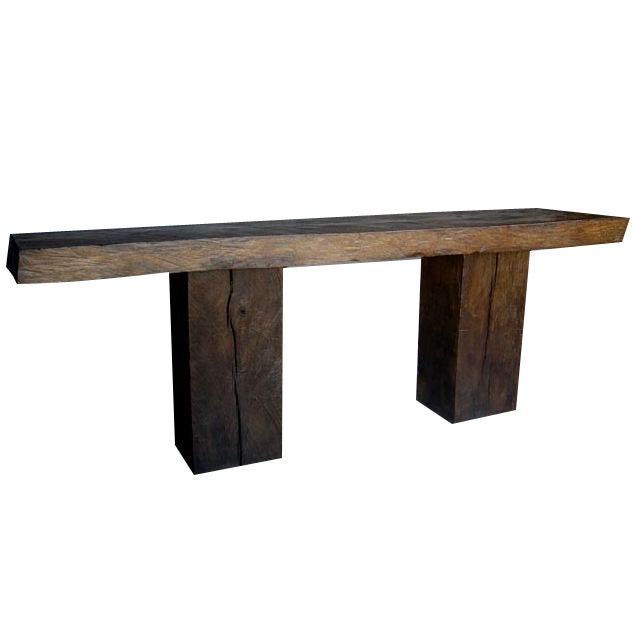 Primitive Modern Console Table
