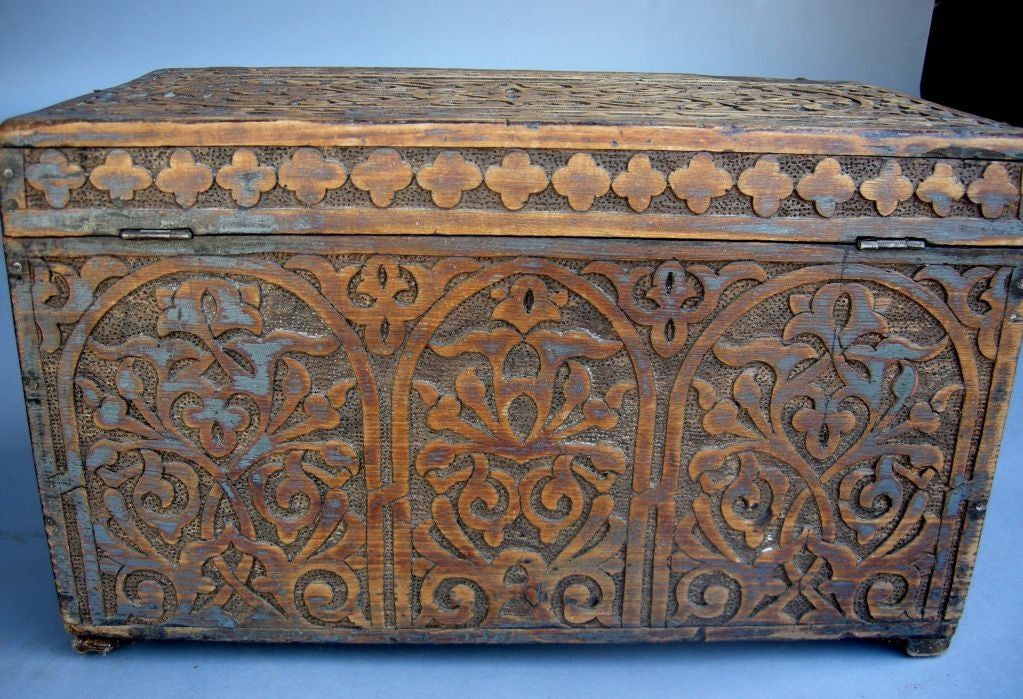 moroccan chest trunk