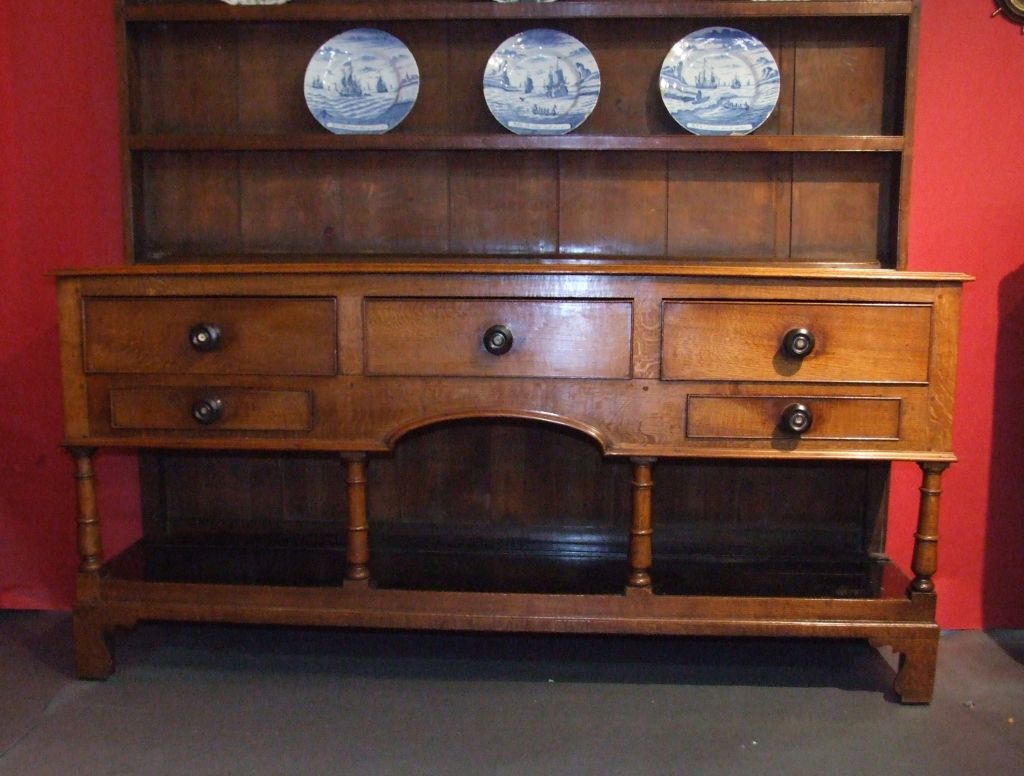 Oak Early 19th Century Welsh Dresser