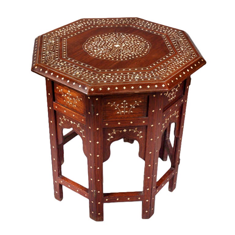 Anglo-Indian Octagonal Table