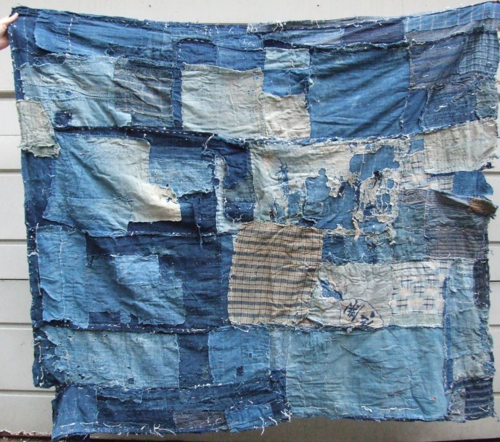 Japanese "Boro" Ropemaker's Rug at 1stdibs