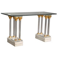 Spectacular architectural console table