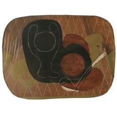 "Untitled" by Georges Braque, pochoir