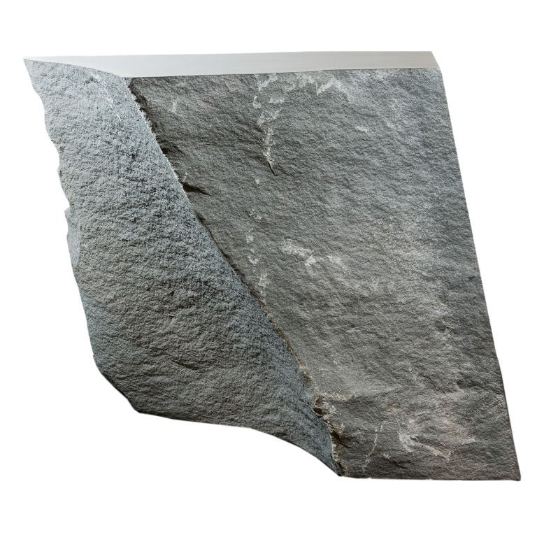 Delaware Bluestone Console by Max Lamb