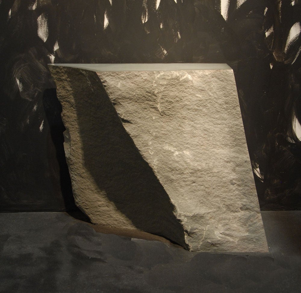 American Delaware Bluestone Console by Max Lamb