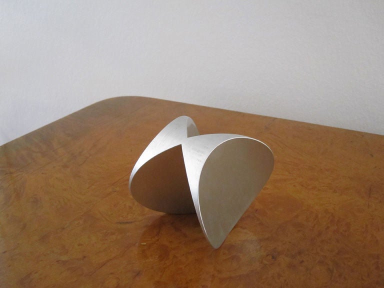 Willi Gutmann 'X' Aluminum Sculpture