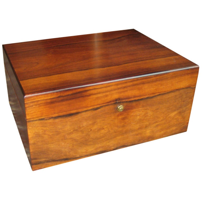 Large Dunhill Rosewood Humidor