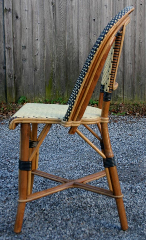 20th Century Set of Six Bistro Chairs