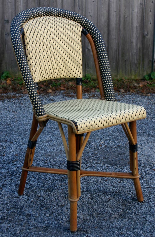 French Set of Six Bistro Chairs