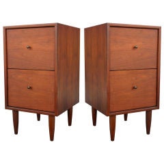 Vintage Pair Danish Cabinets