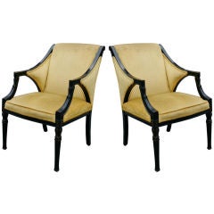 Pair Empire Style Chairs