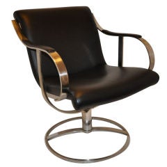 Vintage Pair of Swivel Chairs - Warren Platner