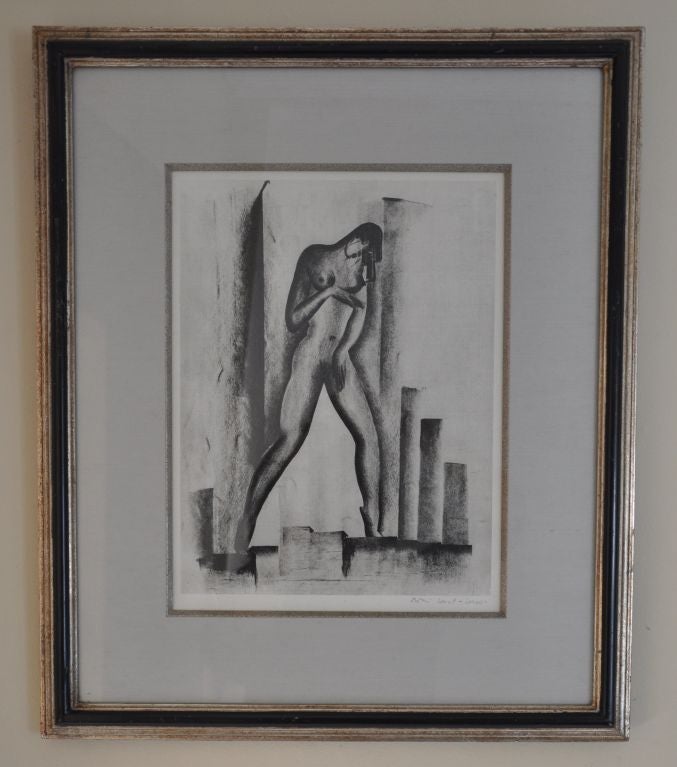 Lithograph - Boris Lovet-Lorski