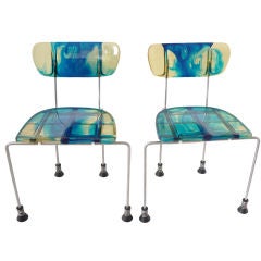 "543 Broadway" Chairs - Gaetano Pesce