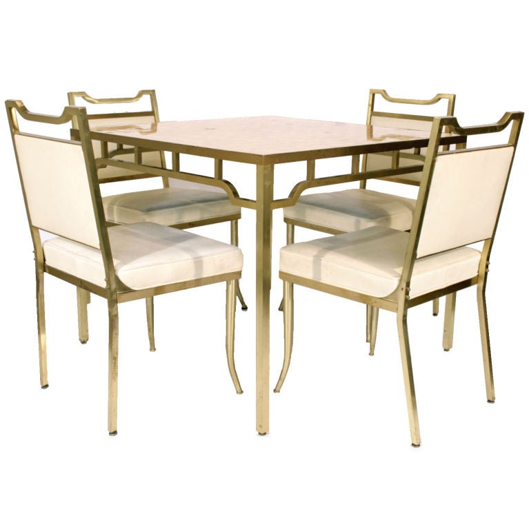 Table and Chair Set by William "Billy" Haines