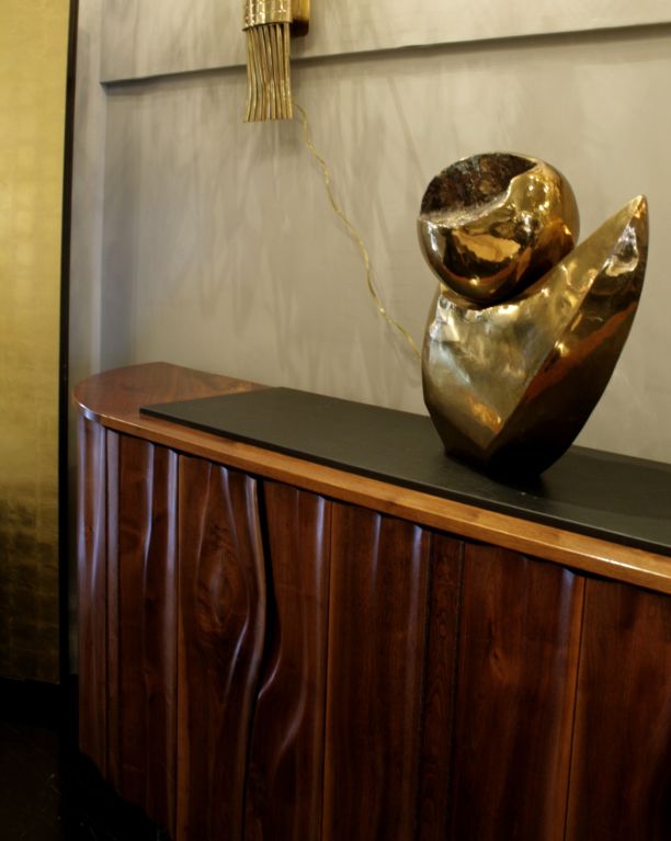 Custom Wall Mounted Console by Phillip Lloyd Powell 1