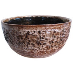 A Large Bowl By Frans Wildenhain