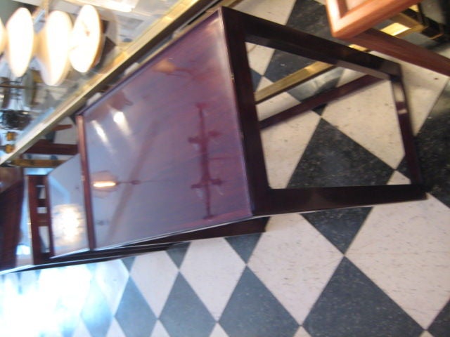Mahogany A Set of Edward Wormley for Dunbar Nesting Tables For Sale