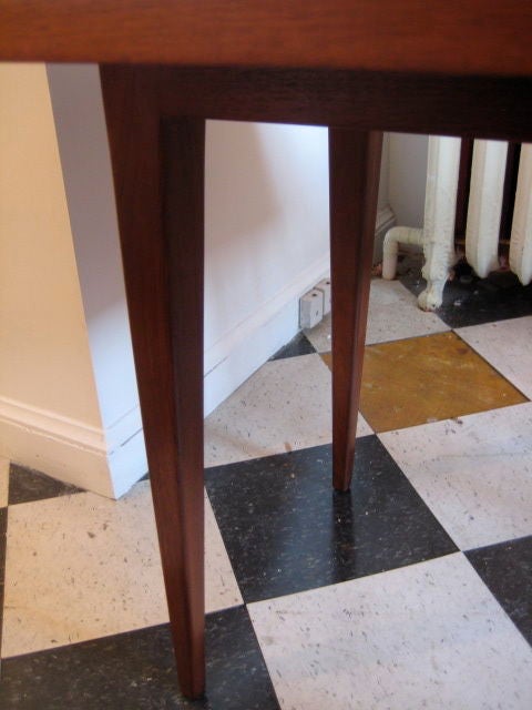 A Classic Dunbar Flip Top Console Table 1