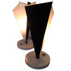 A Pair of Bedside Lamps by Stilux