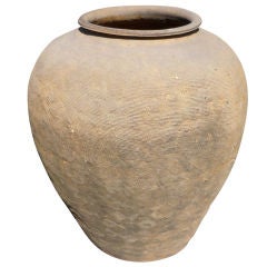 A Large Scale Chinese  Pottery Jar