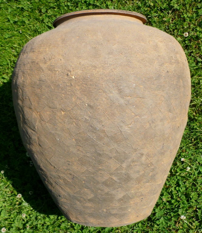 A Large Scale Chinese Pottery Jar 1