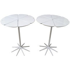 Pair of Richard Schultz "Petal" Side Tables for Knoll