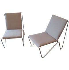 Pair of Verner Panton Bachelors Chairs