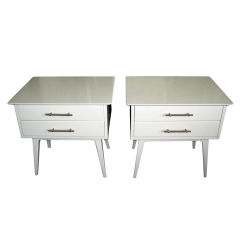 Pair of Renzo Rutili Bedside Tables for Johnson Furniture
