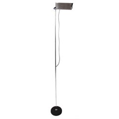 Retro Tall Adjustable Halogen Torchiere by Arredoluce