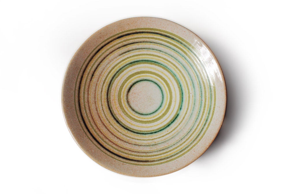 American Ceramic Footed Compote by Design Technics