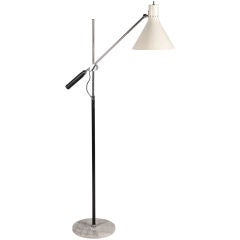 Single Boom Arm Floor Lamp by Arredoluce