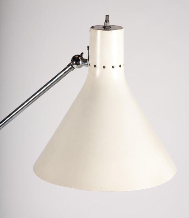 Italian Single Boom Arm Floor Lamp by Arredoluce