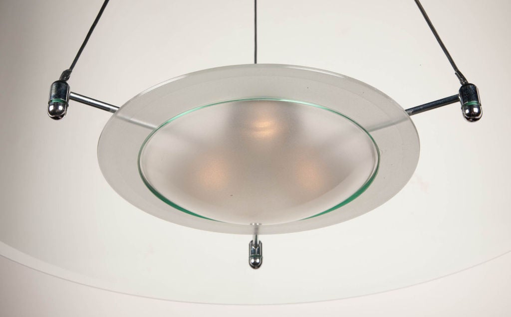 Flying Saucer Pendant Chandelier at 1stDibs flying saucer pendant