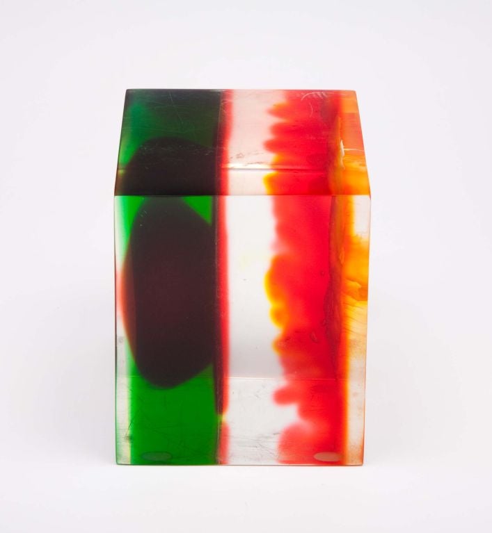 Modern American Acrylic Rainbow Sculpture by Dennis Byng For Sale