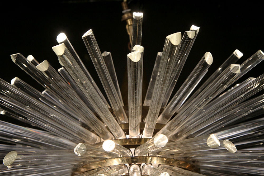chandelier lighting crystal glass rod tubes