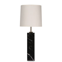 Black Marquina Marble Table Lamp by T.H. Robsjohn-Gibbings 7