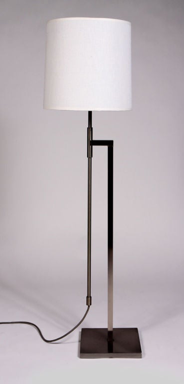 Mid-Century Modern Modernist Adjustable Floor Lamps by Harold Weiss and Richard Barr for Laurel