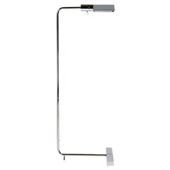 Minimalist Polished Chrome Reading Lamp by Cedric Hartman