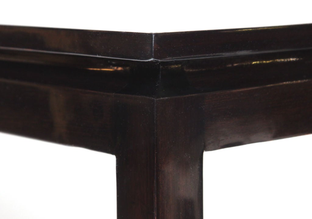 Long and Tall Linear Console Table by Harvey Probber In Excellent Condition In New York, NY