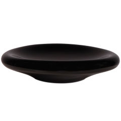 Sable Cased Art Glass Dish