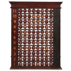 Turn of the Century Billiards Scorekeeper